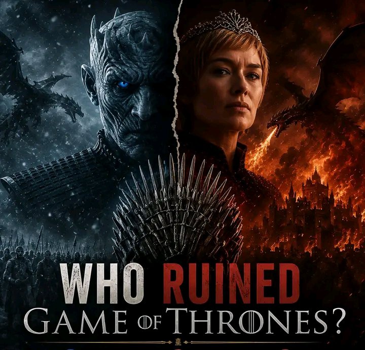 abdurrahma58175's tweet photo. Who actually ruined Game of Thrones?
The Night King? Daenerys? The writers? Or was it something else?
#GameOfThrones #GOT #ASongOfIceAndFire #GoTFans #GameOfThronesFans https://t.co/6J75A0P46M