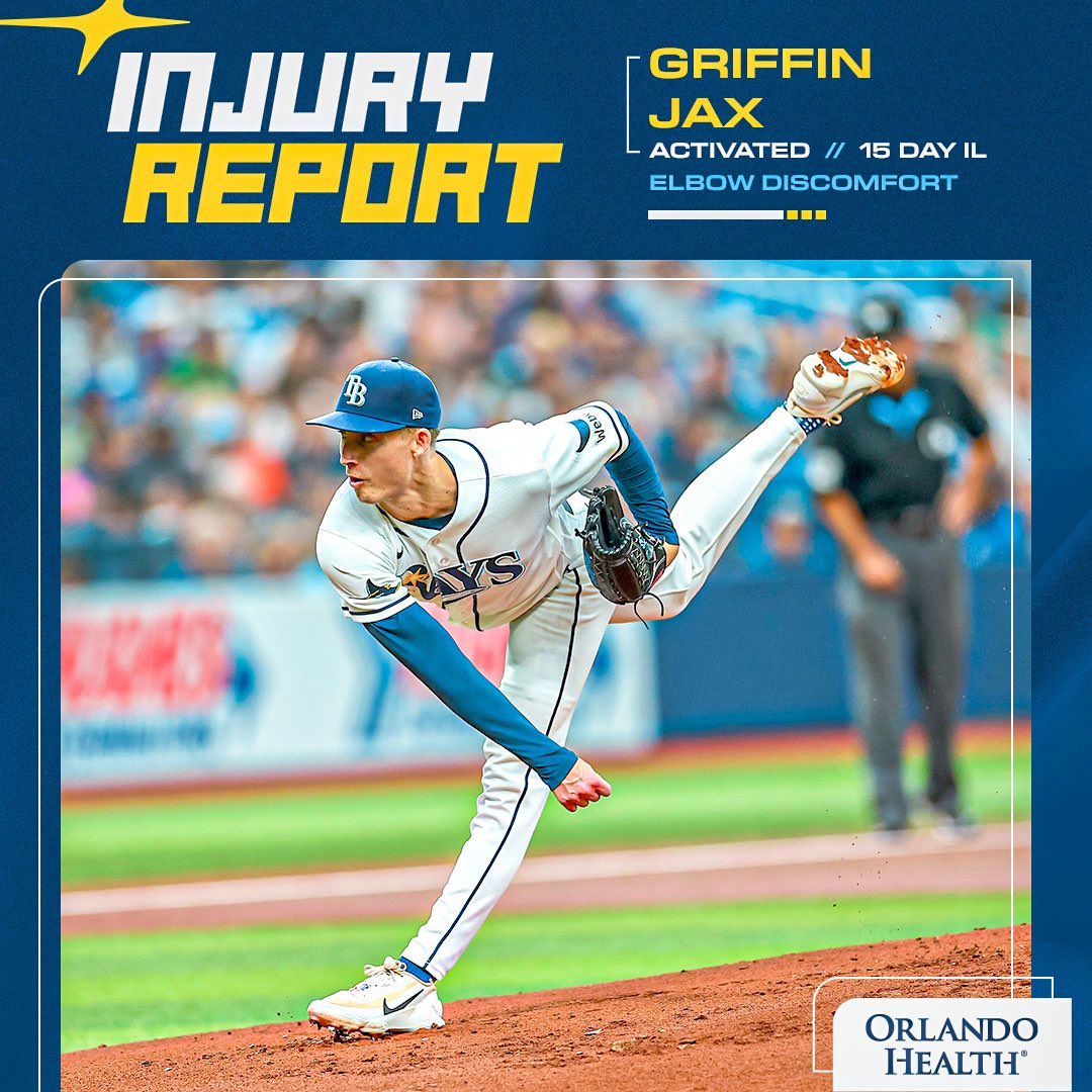Tampa Bay Rays: Welcome back, Griffin!