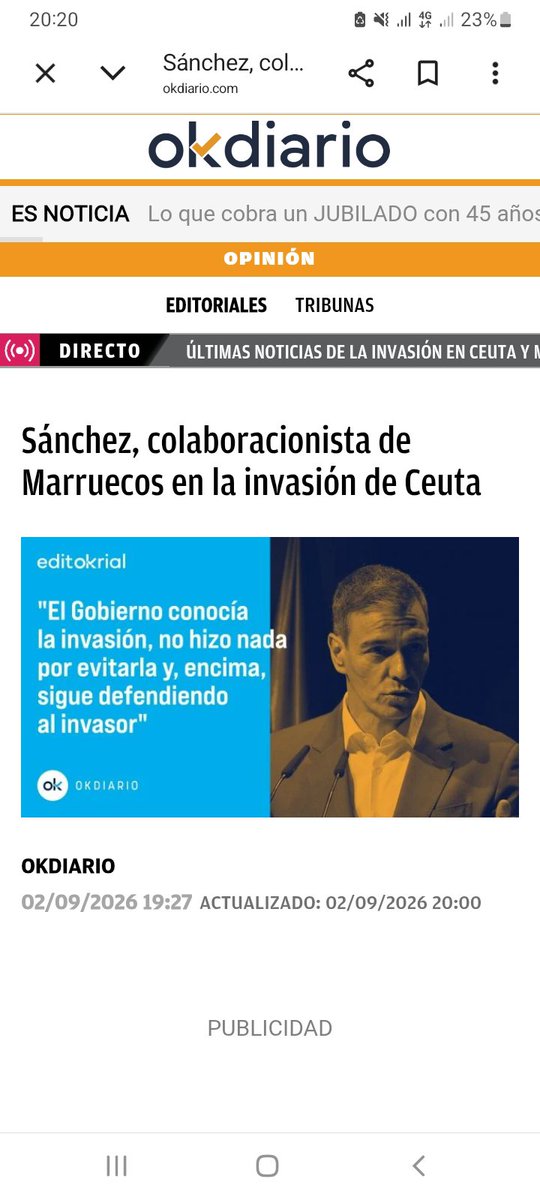 alvarojuarez720's tweet photo. @sanchezcastejon Puto Sánchez, TRAIDOR, después del último informe en poder de la Jueza Maria Tardon, tienes pie y medio en prisión y te aseguro que vamos a hacer lo imposible para que seas acusado de ALTA TRAICION junto con todos los chupapollas que tienes alrededor. https://t.co/PFDhrANZOI
