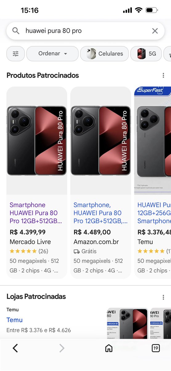 mysunookie's tweet photo. @winejmyg Huawei pura 80 pro, ele é bem mais barato q o iPhone 17 pro max e tem a câmera melhor https://t.co/FMY0xtBSdF