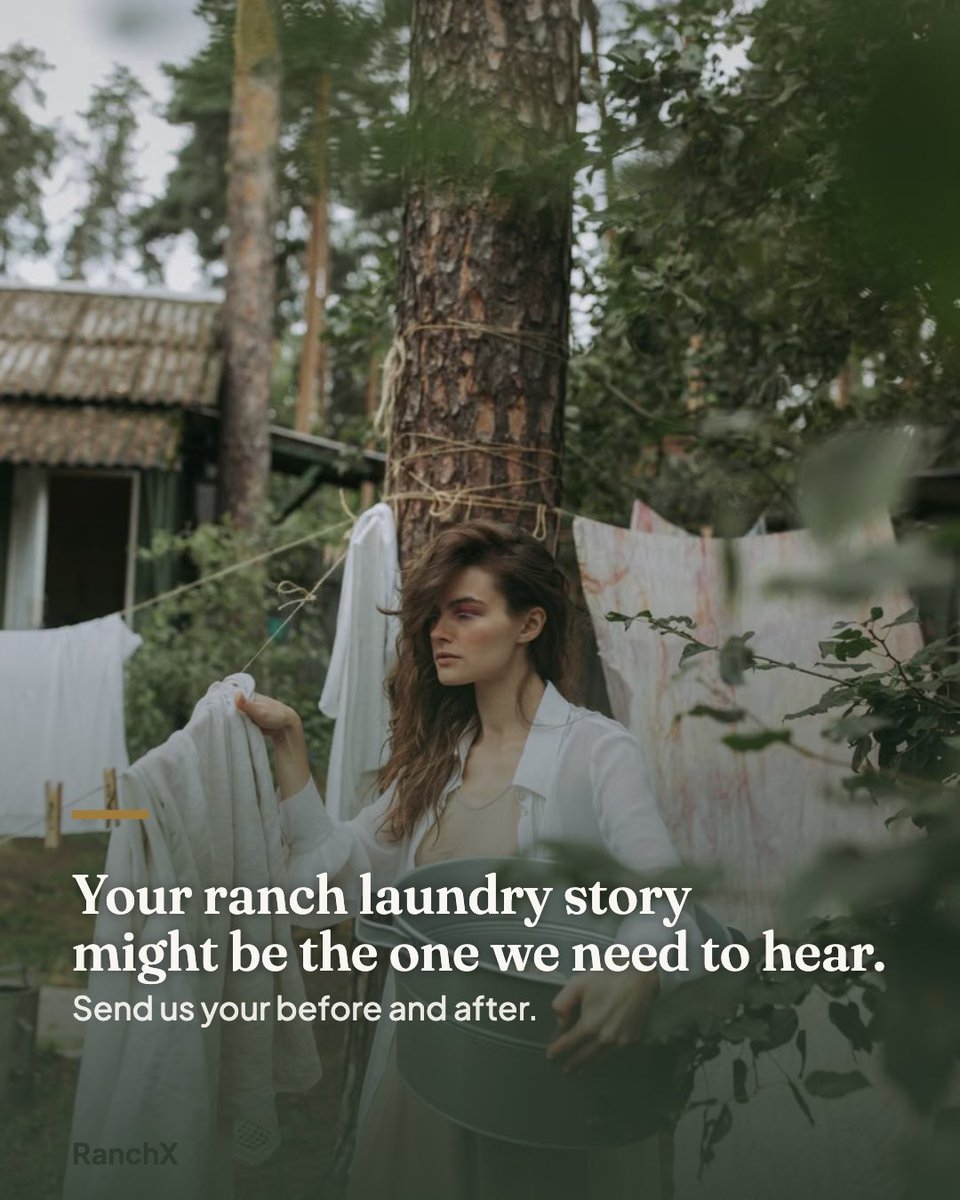 shopranchx's tweet photo. RanchX is built for work. If it brought your workwear back to life, comment with your before-and-after photos and show us what built for work means in your laundry room.

Shop the collection: https://t.co/JhnzimCG1V

#RanchX #WesternLuxury #TexasMade #RanchLife #WesternLiving https://t.co/NUot7Ig0Is