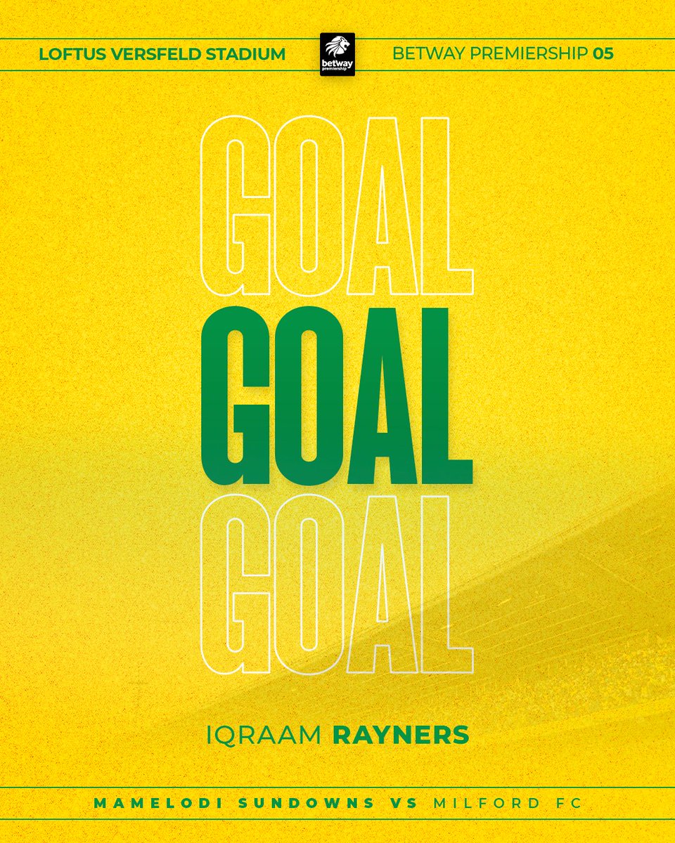 Masandawana's tweet photo. 45+2' GOAAAALLLLL! Rayners finds space in the centre of the box and makes no mistake from close range!

#Sundowns #BetwayPrem #NeverStopRising https://t.co/ZQmg5SpfiU
