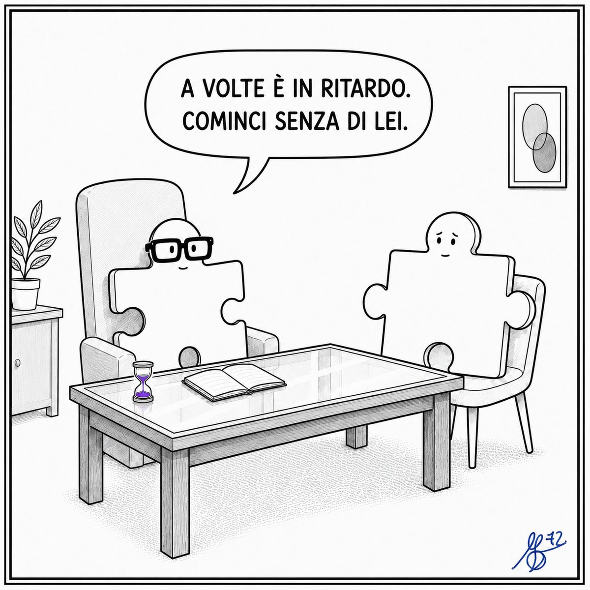 MonicaOrma's tweet photo. Non sempre la motivazione arriva prima dell’azione. A volte ci raggiunge mentre abbiamo già cominciato.
Tu la aspetti o parti senza di lei?
https://t.co/JD2HIhOzzJ
#Psicologia #fumetto #psicostrategie #monicomio #monicaorma #motivazione https://t.co/ByouoB3m6a