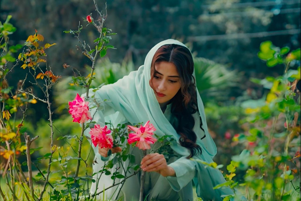 ramlaa_says's tweet photo. This is the kind of beauty poets write about.🩵
#SajalAly #Zanjeerain https://t.co/YHmtKrJCmj