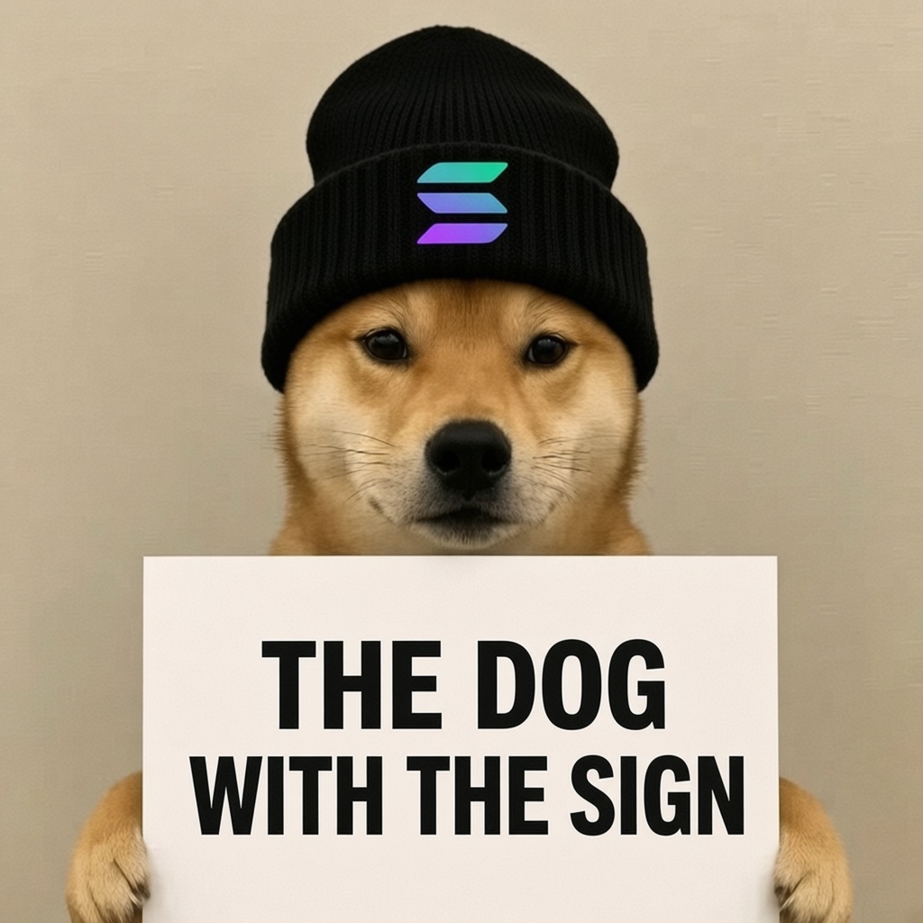 addogonpf's tweet photo. Meet $Addog 

The Dog with the sign ✍️ https://t.co/aXkLmASQwM