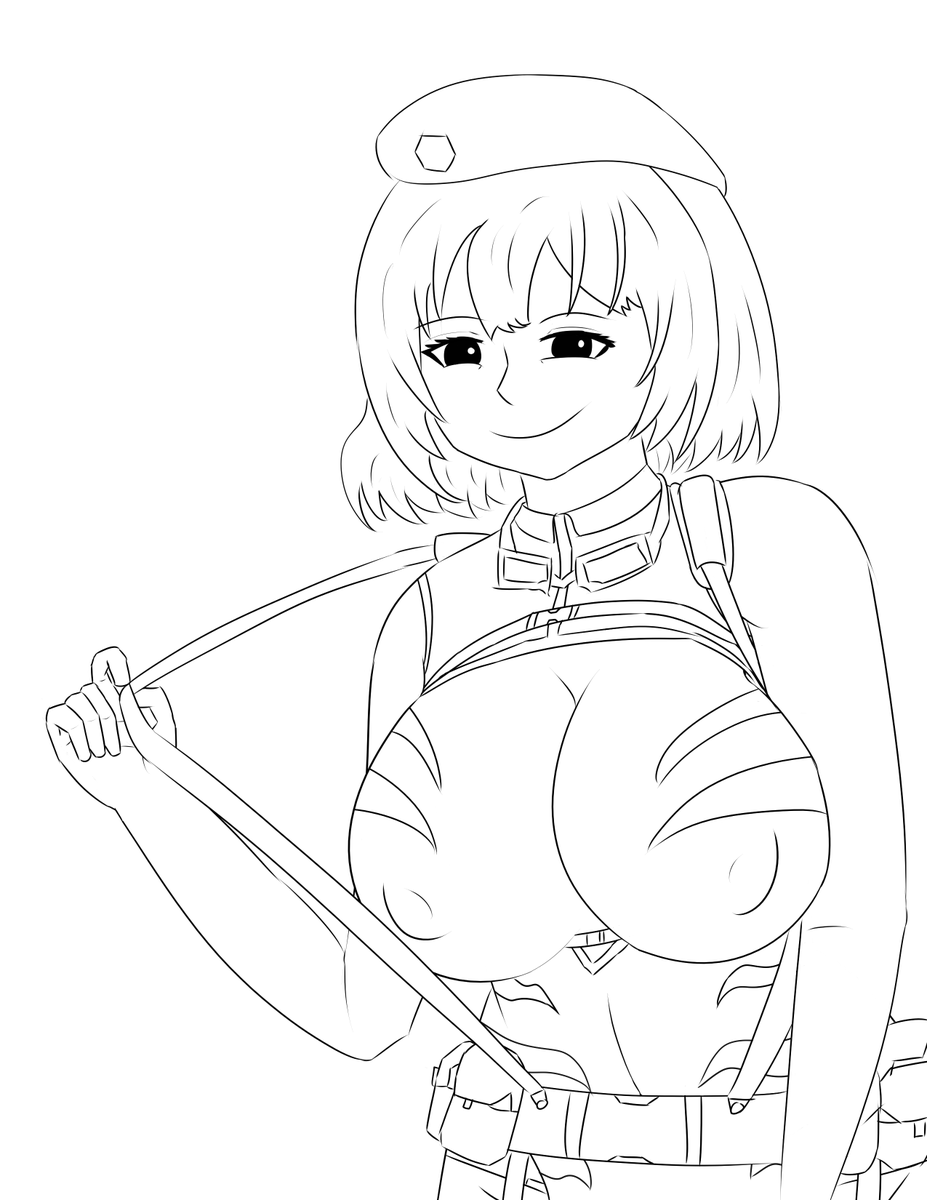 tronmerncutsman's tweet photo. Tachibana Tuesday Week 10 (8/11) was a bit of a milestone! While I still didn't make her boobs big enough, this is the first time I drew her bare breasts, even including a fully nude alt! Even with the little imperfections I'm super happy to have drawn this in just one night! https://t.co/YP9DEPQqUE
