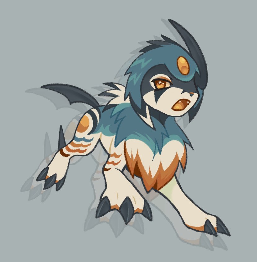 slug_bug's tweet photo. 4 new bird absols looking for homes on my toyhouse 🫶 #pokemon #art https://t.co/BxMHQwqhzS