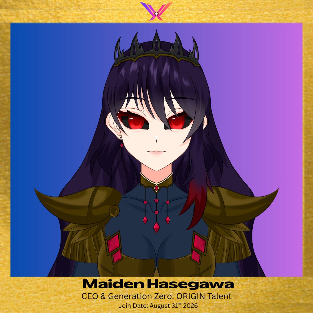 VITAVirtualENT's tweet photo. UNVEILING ORIGIN: Maiden Hasegawa

Maiden is our CEO and Talent of ORIGIN.  They work day and night to ensure the success of all of our talents and VITA as a whole.

They love FPS games, sweet things, tea and making music. https://t.co/q4334ORZ4J