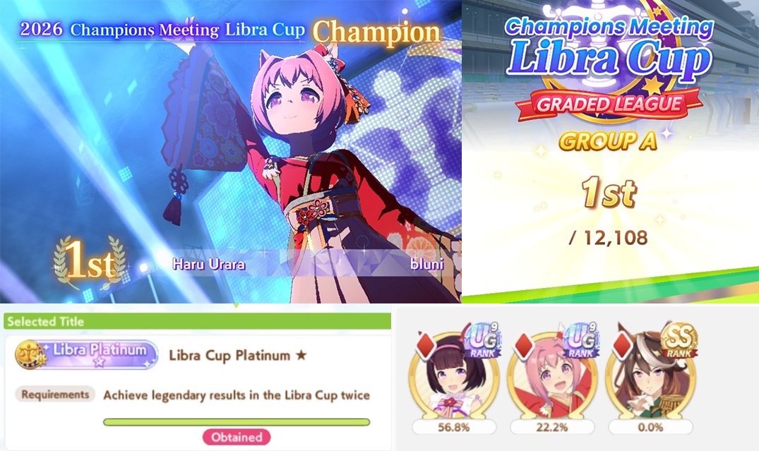 umabluni's tweet photo. URAARAAAAA CM18 WIN RAHHHHHH

cm6 libra cup was my first ever cm win, and now libra also marks my first urara cm win!!!! 79% wr :3 https://t.co/FKTLBkBaHl