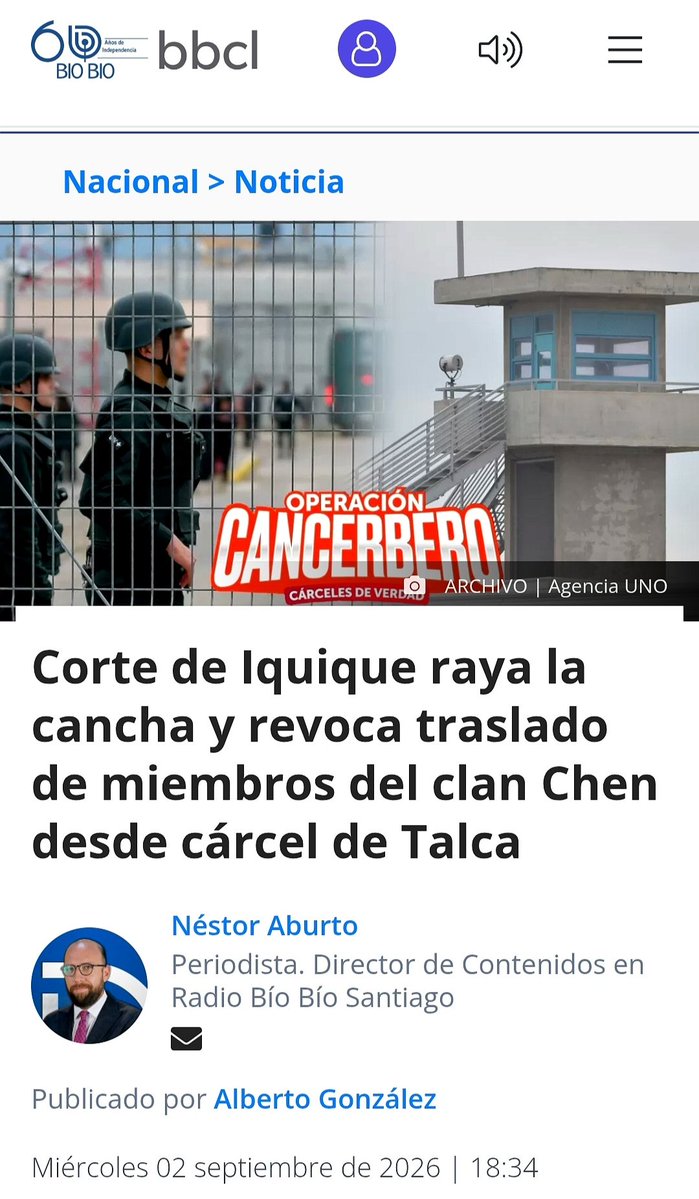 Chileno17039890's tweet photo. #URGENTE Corte REVOCÓ la resolución del JUEZ ZURDO DIEGO REYES, que ordenaba trasladar al clan Chen desde Talca hacia Alto Hospicio y Santiago 1, el tribunal estableció que esa determinación compete ÚNICA Y EXCLUSIVAMENTE A GENDARMERÍA🇨🇱 (Metro de Santiago, Alcalde White,Meiggs) https://t.co/UCDFHQNQtN