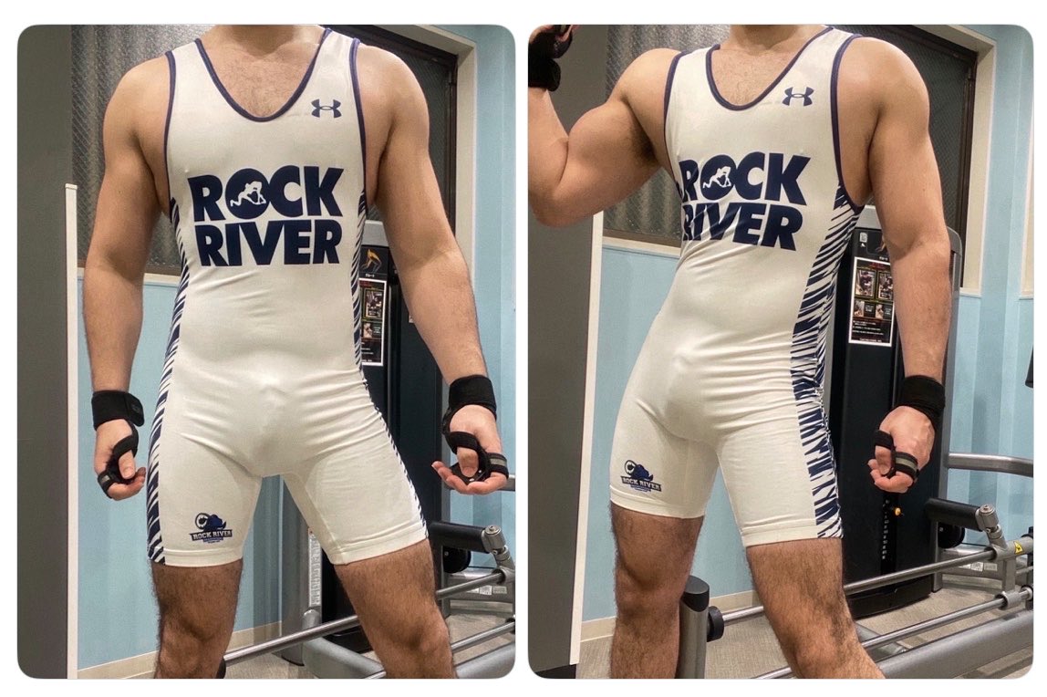 menwearingwhite's tweet photo. @boy_j3 is white singlet ready to  wrestle 🔥 Anyone wanting to be pinned? 

#wrestlingsinglet #wrestlingbulge #wrestlersbulge #whitesinglet #wrestlinggear #singlet #wrestlingteam #meninlycra #wrestling #muscle https://t.co/eDtXVIPDfK