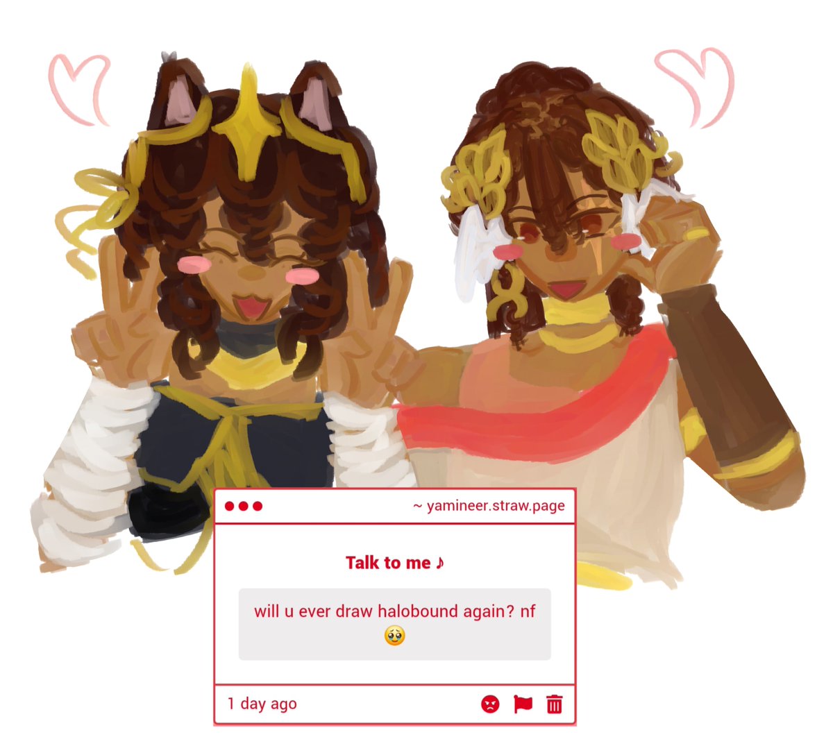 yamineer_'s tweet photo. SORRY I DONT DRAW OFTEN ON TWITTER AT ALL BUT I GOTTA BRING BACK THE CUTIES moe moe kyun

#puqifanart #bingeyfanart https://t.co/MeXDCWuD5J