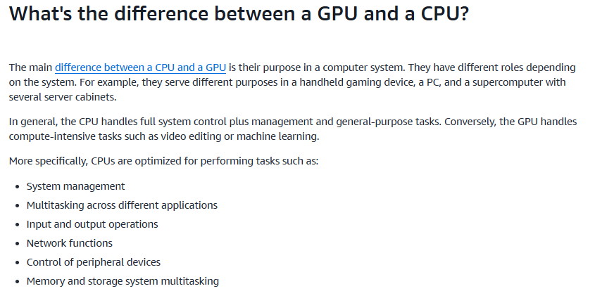 Carson35519446's tweet photo. @KatieTarasov @xisabelobrienx @Equinix @nvidia @VladGalabov From AWS website https://t.co/2ZB8C3bJtv
