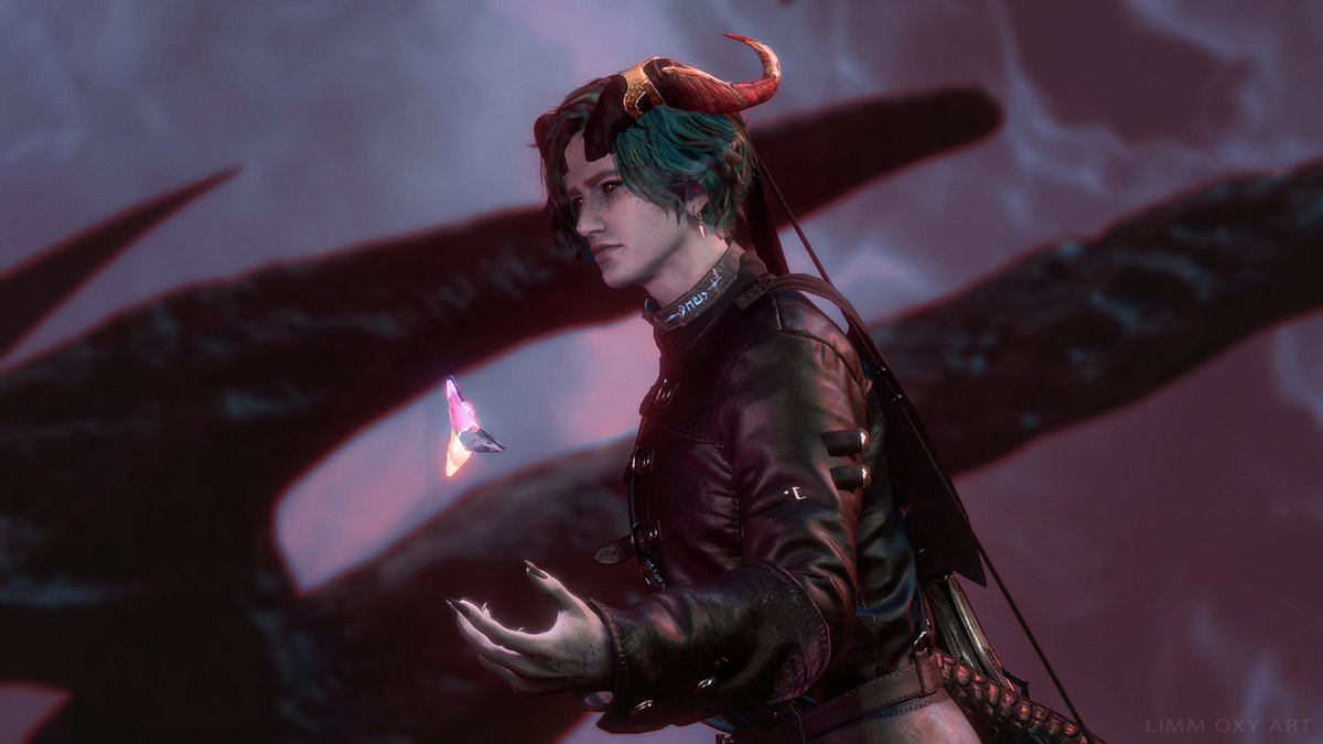 LimmOxy's tweet photo. (1/3) "Mine is mine, and I don't give a damn about your laws." He's not fighting for universal freedom, he's fighting for his own. His ideal state is a room where no one touches him and he does whatever he wants without disturbing others. #BG3 #TavQOTD #Iriaan #Tavember https://t.co/nq68V2Eq2b