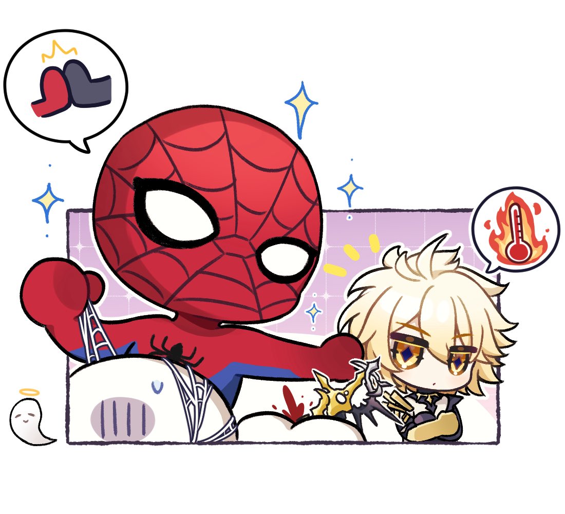 phailover072's tweet photo. 一起抓坏人
#khaslana 
#Spiderman https://t.co/psYFRrWTql
