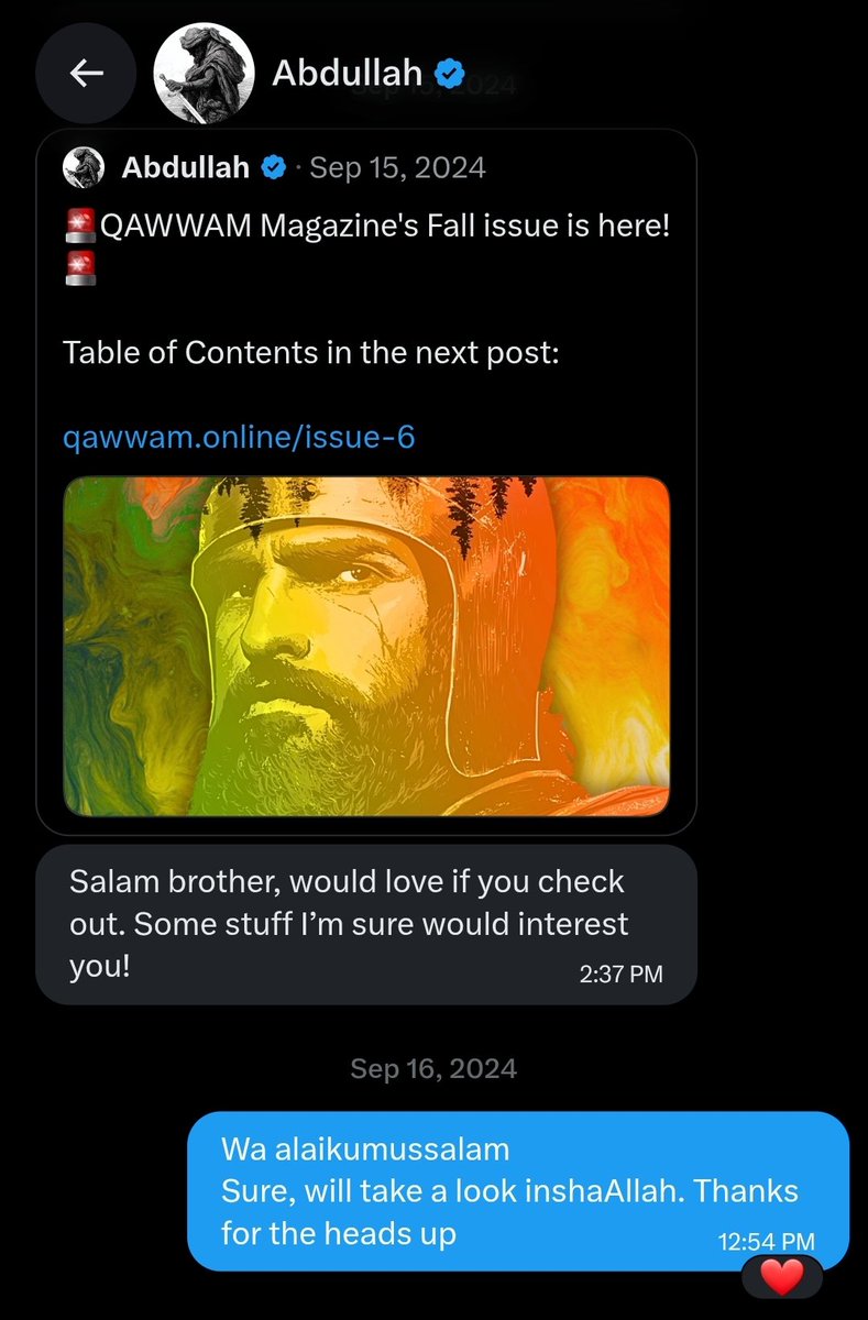 Haqiqatjou's tweet photo. @AvdullahYousef What happened to the days of you begging me to "check out" your regurgitated BAP (gay jew) manosphere slop? https://t.co/xa29sChHhg