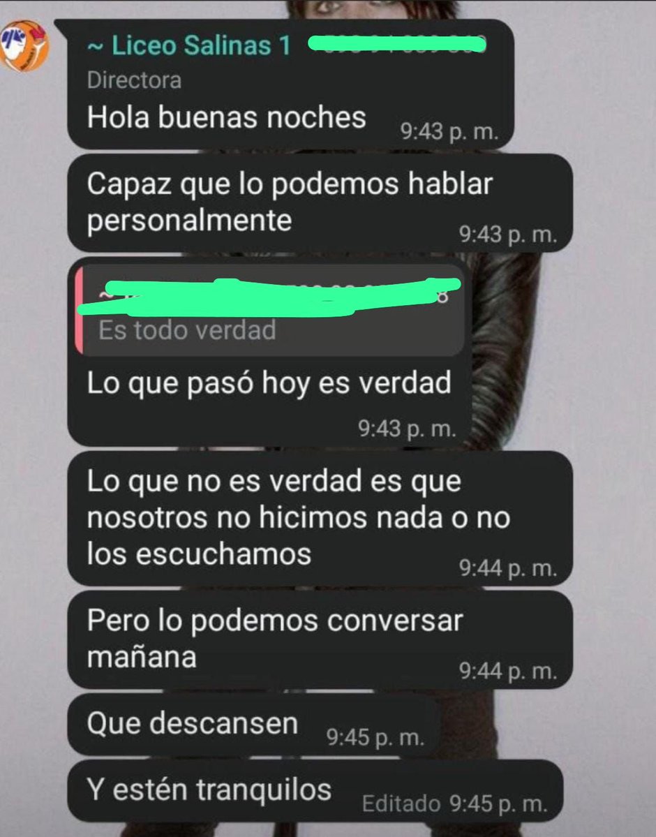Ferchuneptunia's tweet photo. Año 2024.Liceo de Salinas.
Nadie hizo nada!!!!
#facultaddemedicina
#femicidio #violencia https://t.co/dVh735QnPj