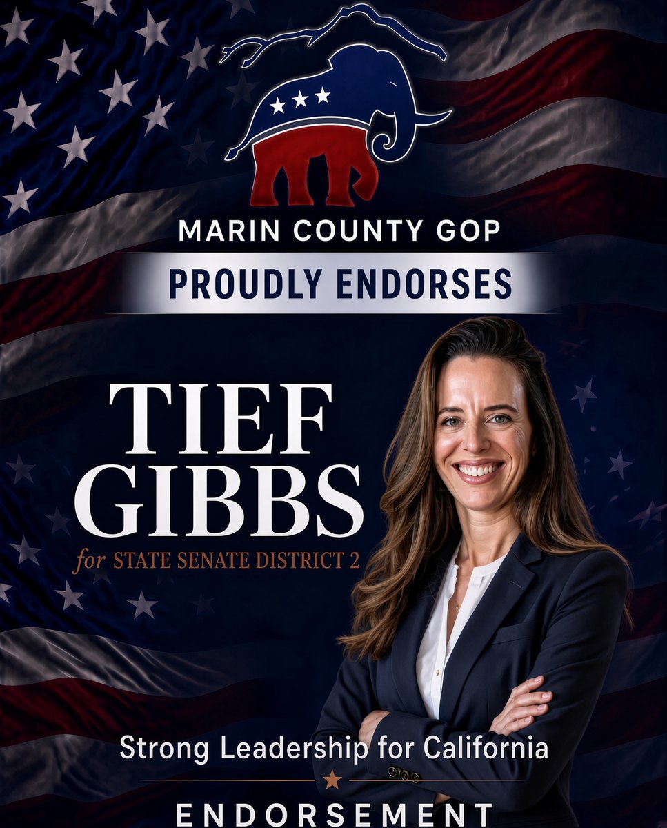 GopMarin's tweet photo. Marin GOP endorsed candidate Tief Gibbs, for State Senate D-2.  https://t.co/NZUXik7kSB
@SonomaGOP @MendocinoGop @humboldtgop @LakeCountyGOP https://t.co/O55xmFcTkH