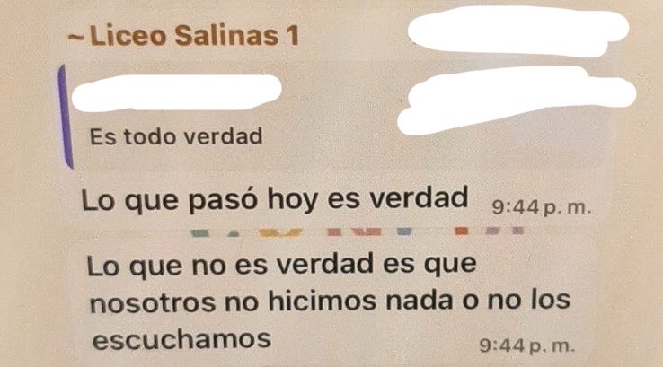 hzkyuu's tweet photo. Así es como el LICEO SALINAS 1 “escuchó” a sus alumnos en su momento https://t.co/NyDtCCvBKt