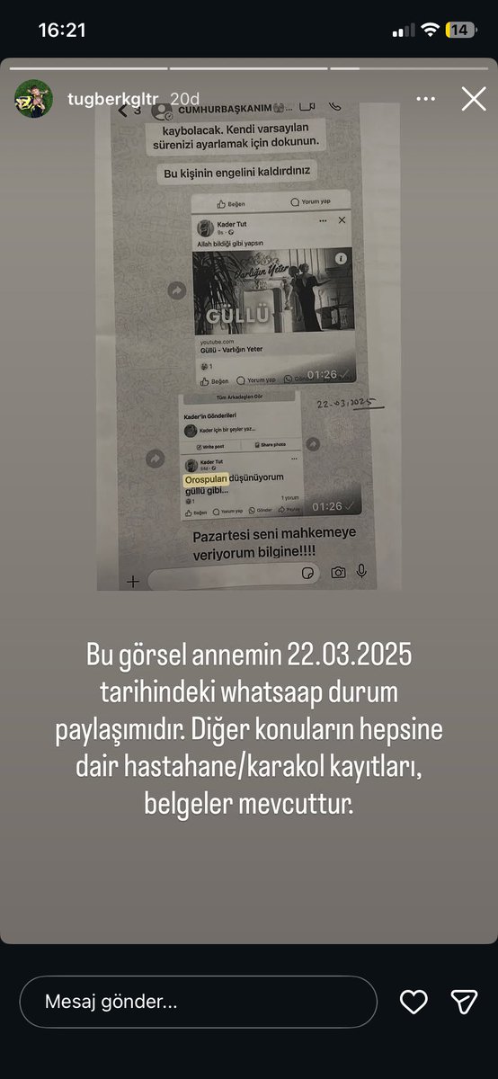 msbmagazin's tweet photo. Tuğberk yağız Gülter güllünün kız kardeşi 

Kader tut hakkında açıklaması #güllü https://t.co/2C1svSeRf0