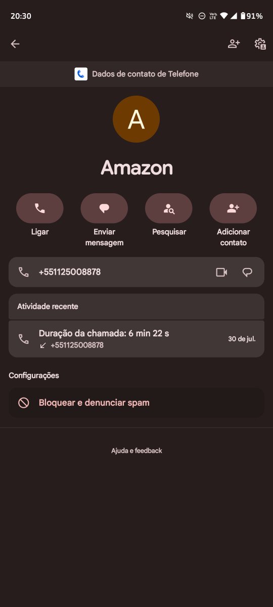 feee_silvaaa1's tweet photo. @janeaustendepre @amazon Sempre me ligam desse número https://t.co/WxVVmSmixz