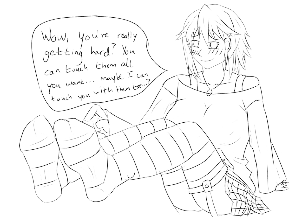 tronmerncutsman's tweet photo. On 8/20, I did a sketch of my first proper foot focused scene, featuring Mizore Shirayuki, an old favorite and a big contributor to my love of feet! It was also my first time drawing bare feet so they didn't turn out amazing, but I'm still happy for this being my first try! https://t.co/yE5uNTWgY9