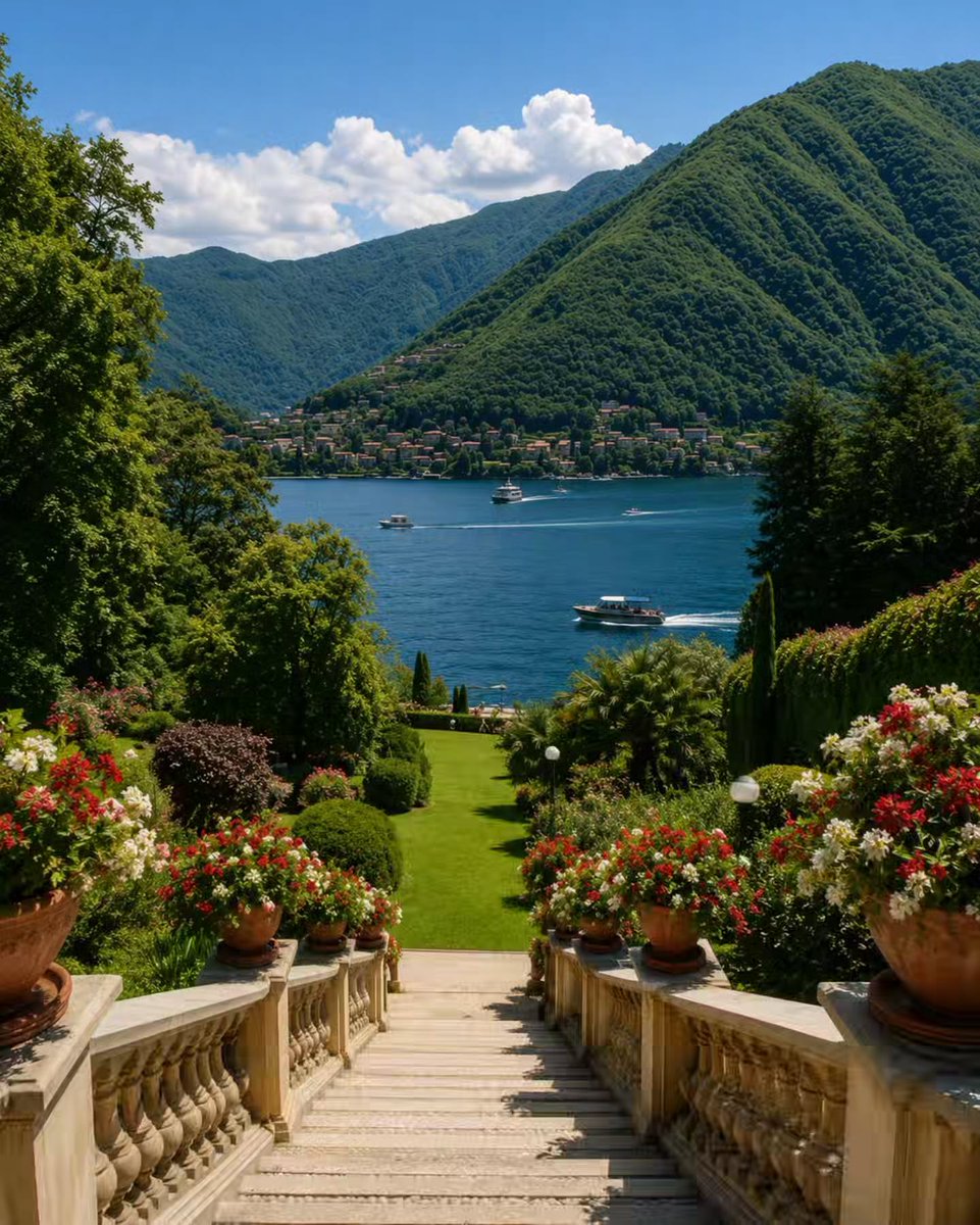 echoesofworld's tweet photo. Lake Como, Italy https://t.co/GBbIgZDubK