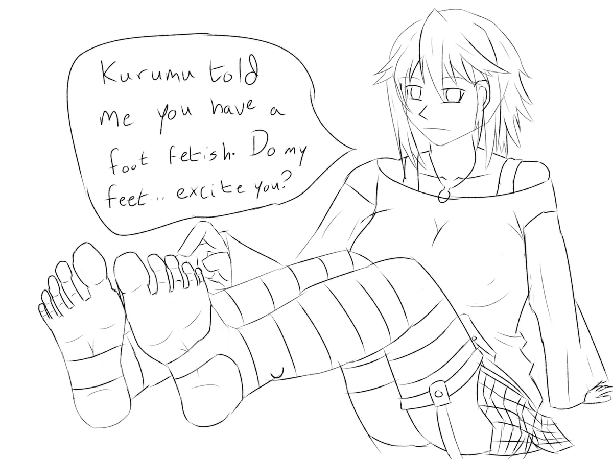 tronmerncutsman's tweet photo. I also tried my hand at a stirrup alt, though I think my favorite version across all three is the one with her normal thighhighs. I just love her purple striped socks too much! https://t.co/e3g48JK0cz