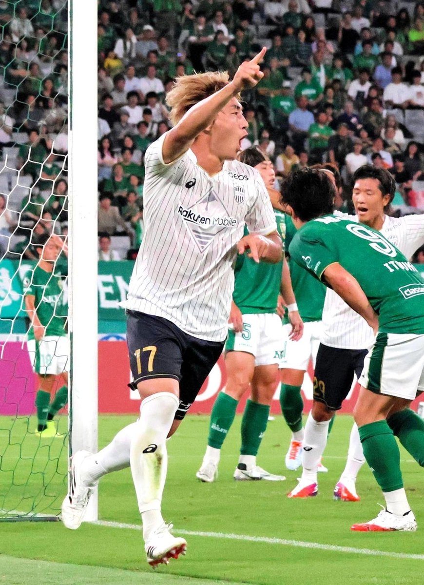 kobeshinbun's tweet photo. 新加入の高橋、J1リーグ初得点で先制　ヴィッセル神戸、強さ復活　今季初の連勝
https://t.co/zDPgOu18Ea

■神戸２ー０東京Ｖ

今季千葉から加入した高橋が前半、Ｊ１リーグ初得点で先制。追加点も奪って２戦連続で無失点に封じ、理想の試合運びを見せた。 https://t.co/KODXBEvQsd