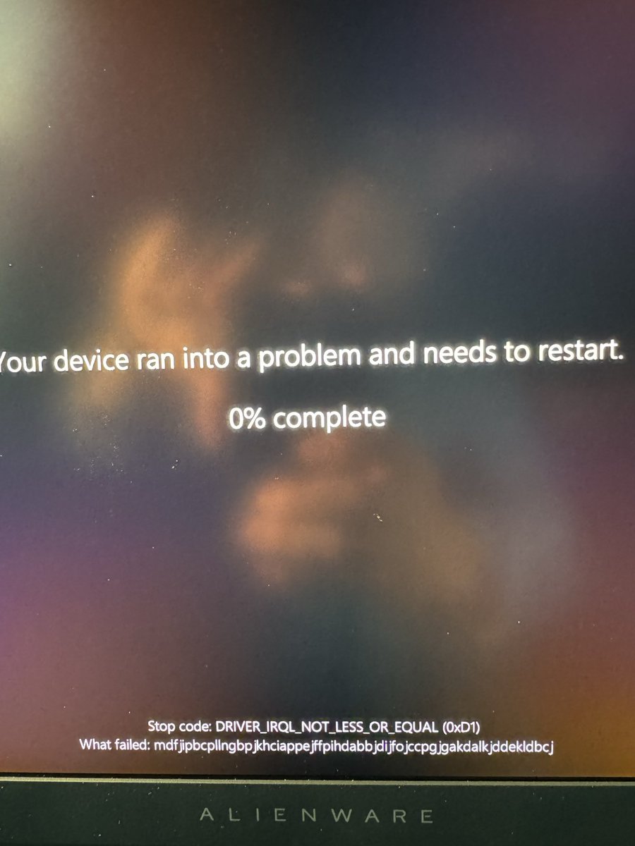 Dustinmr22's tweet photo. @n3rdbeere Any guess on this issue? I updated all drivers and still no luck. https://t.co/4fC7NcYXK6