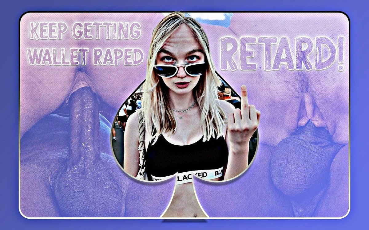Degen4celebs's tweet photo. Meet bex, the irl of this pathetic loser 😂 

Come and lose ur irls to me fucking beta 🥱🖕🏻

#blacked #bbc #celebs #bnwo #interracial https://t.co/pDevM0AXeF