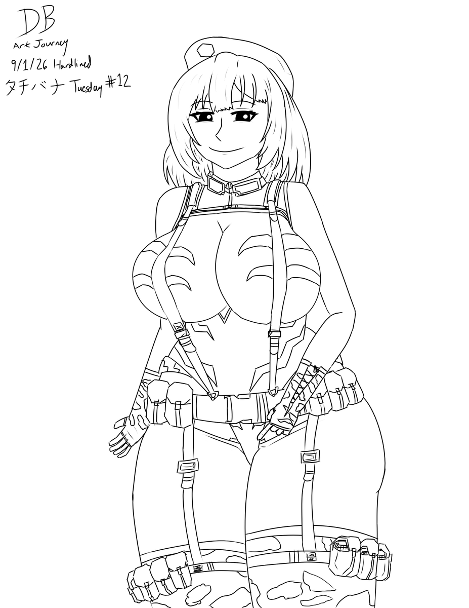 tronmerncutsman's tweet photo. My final catching up post, this is the Tachibana Tuesday Week 12 piece I made yesterday! I really need to practice arms again, but I love everything else about this! I ALSO still couldn't help myself and expanded her tits AGAIN, it's just too much fun for me lol https://t.co/4kJdiFwean