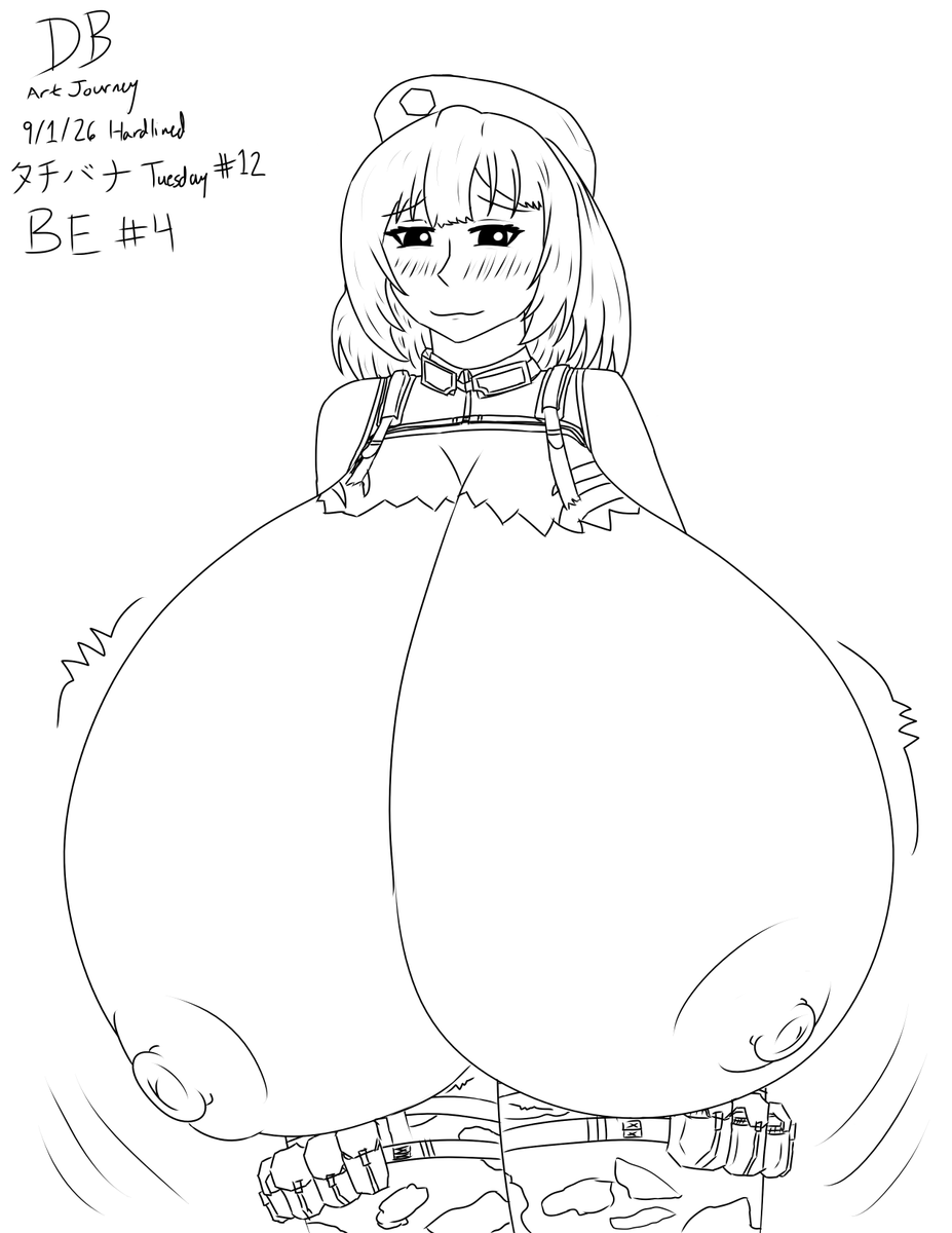 tronmerncutsman's tweet photo. My final catching up post, this is the Tachibana Tuesday Week 12 piece I made yesterday! I really need to practice arms again, but I love everything else about this! I ALSO still couldn't help myself and expanded her tits AGAIN, it's just too much fun for me lol https://t.co/4kJdiFwean