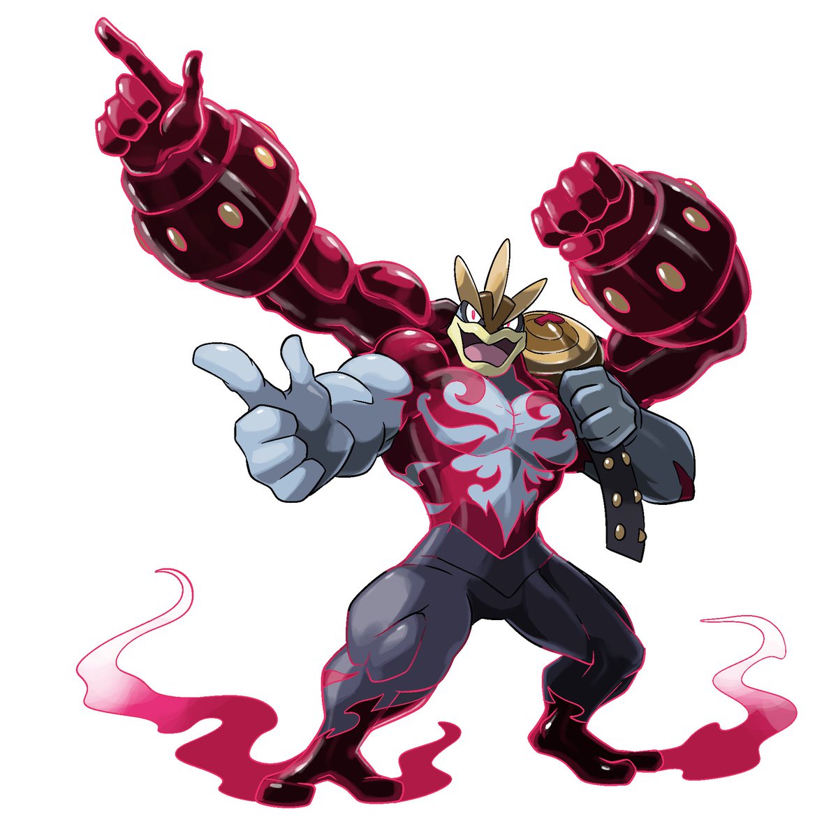 OnduRegion's tweet photo. What if we gave Machamp a Mega Evolution? 

**Fighting/Steel 

**Ability: Stamina 

Would you have it on your team?

#pokemon #fakemon #art https://t.co/cKgcDTpShc