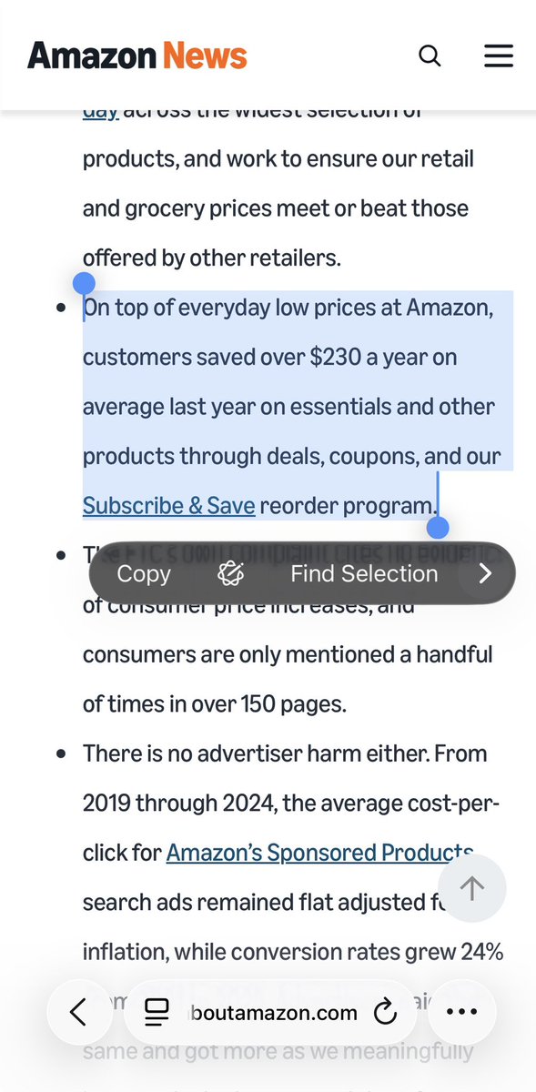 AdTechShelley's tweet photo. FTC: Amazon you’ve been lying to people about entering a second price auction, but then your I’ll go was bumping up to max bid 
Amazon: yeah but have you checked out our prices on subscribe and save toilet paper? https://t.co/ZLeNkmLsjC