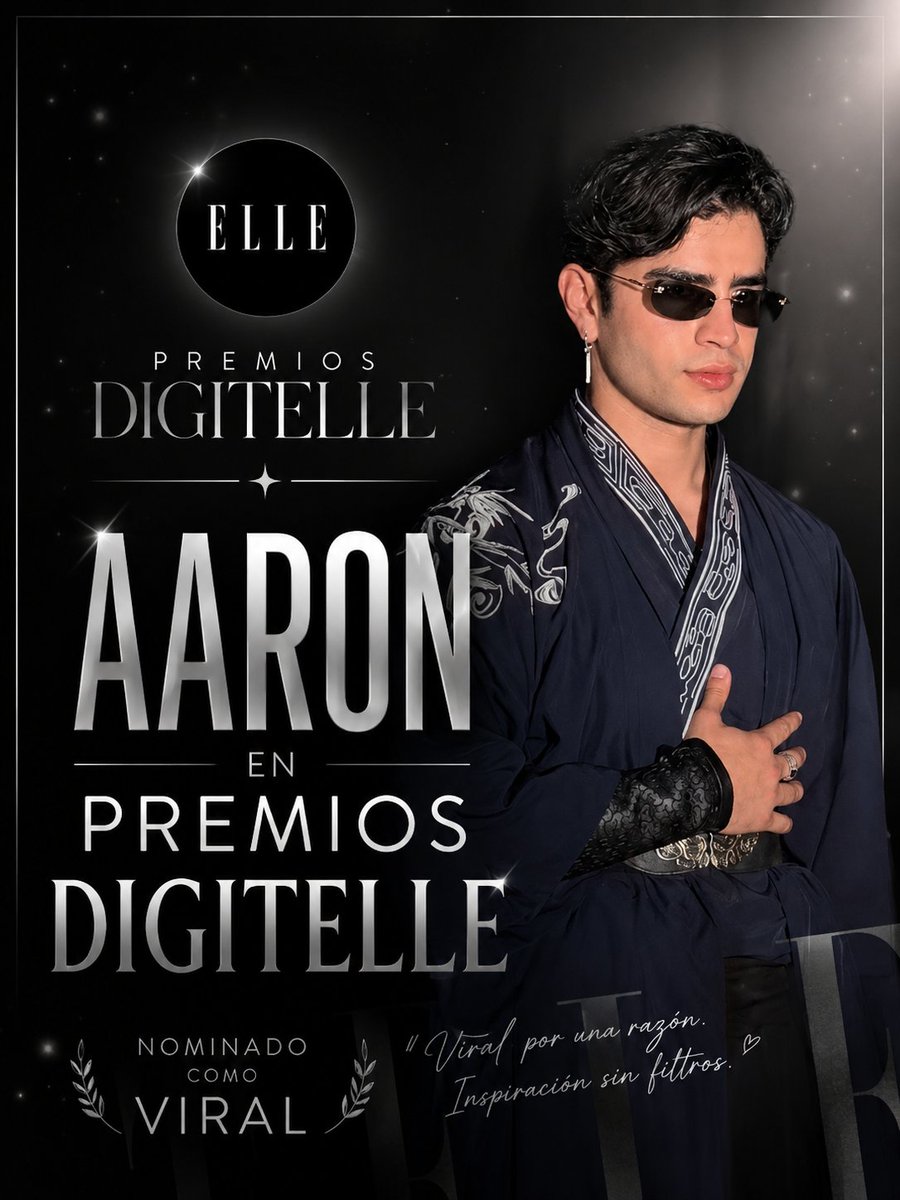 Suli81653184's tweet photo. Hoy son los premios digitelle, que nervios🥹 

AARON EN PREMIOS DIGITELLE https://t.co/HS6A5rp3b9