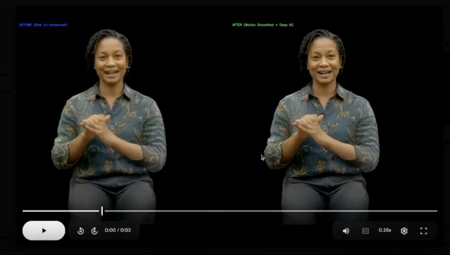edidiongmekong's tweet photo. Our new photorealistic sign language avatar model at @talksignco is almost ready, with 4K output.

A major upgrade from our previous version on the left. The difference is already pretty wild. https://t.co/G6odU96r8T