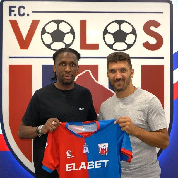 FT_Total's tweet photo. OFICIAL ✍. Yvan Neyou es nuevo jugador del Volos. El centrocampista llega cedido por el Getafe durante una temporada. #GetafeCF #VolosFC https://t.co/PlXZxQnEgh