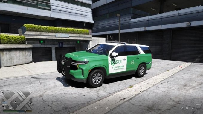 SA_Defensa's tweet photo. First time I've seen a defense product advertized via GTA V https://t.co/9qJJDHZhKv