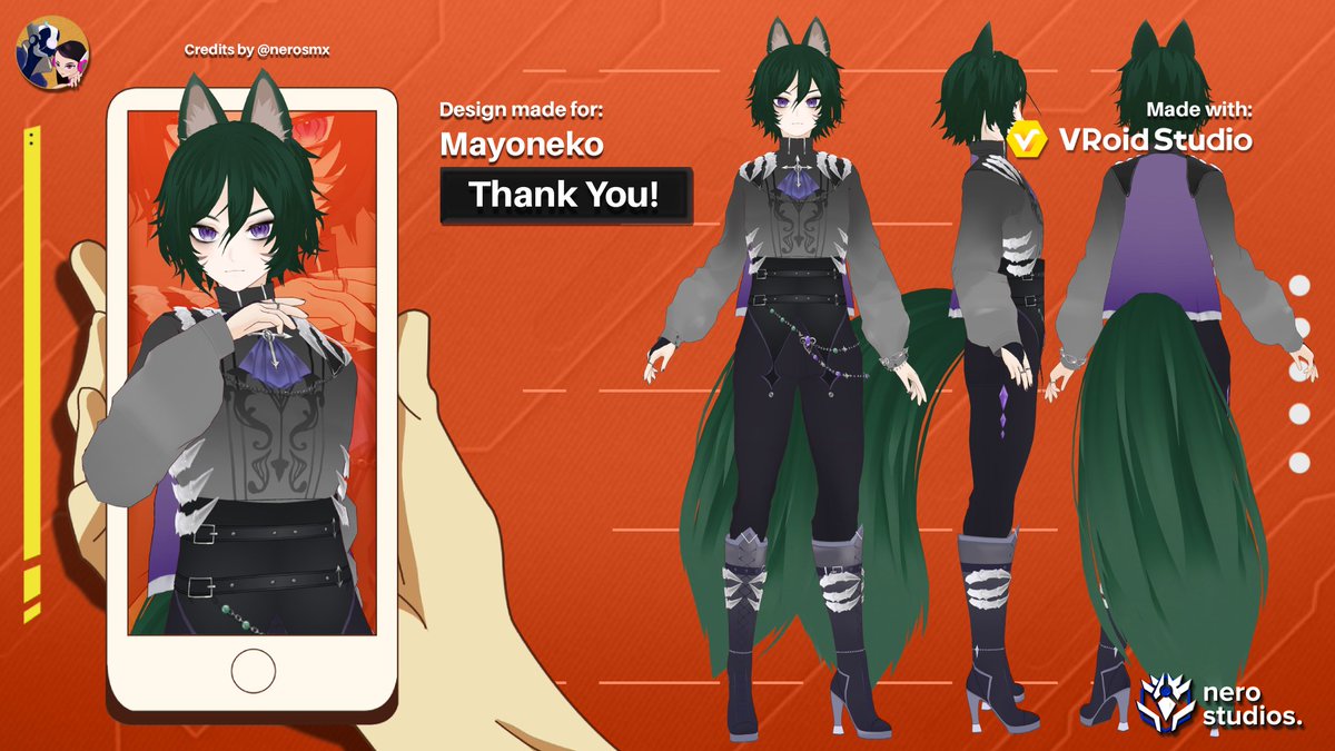 nerosmx's tweet photo. Incredibly challenging but final result was a lot better than expected 😎

VGen comms💚 https://t.co/Z1HqHEMpzB
.
#Vtuber素材 #Vtuber準備中 #Vtuberオーディション #VRoid #VTuberAssets #commissionsopen #VGen #VGenComm https://t.co/EEej41CJiW