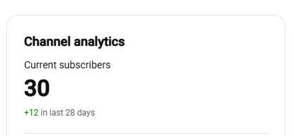 ChrisSimpson's tweet photo. I just hit 30 subs on Youtube.

100 Coming soon

https://t.co/YznMOYRVpw https://t.co/Quh5RT6hVg