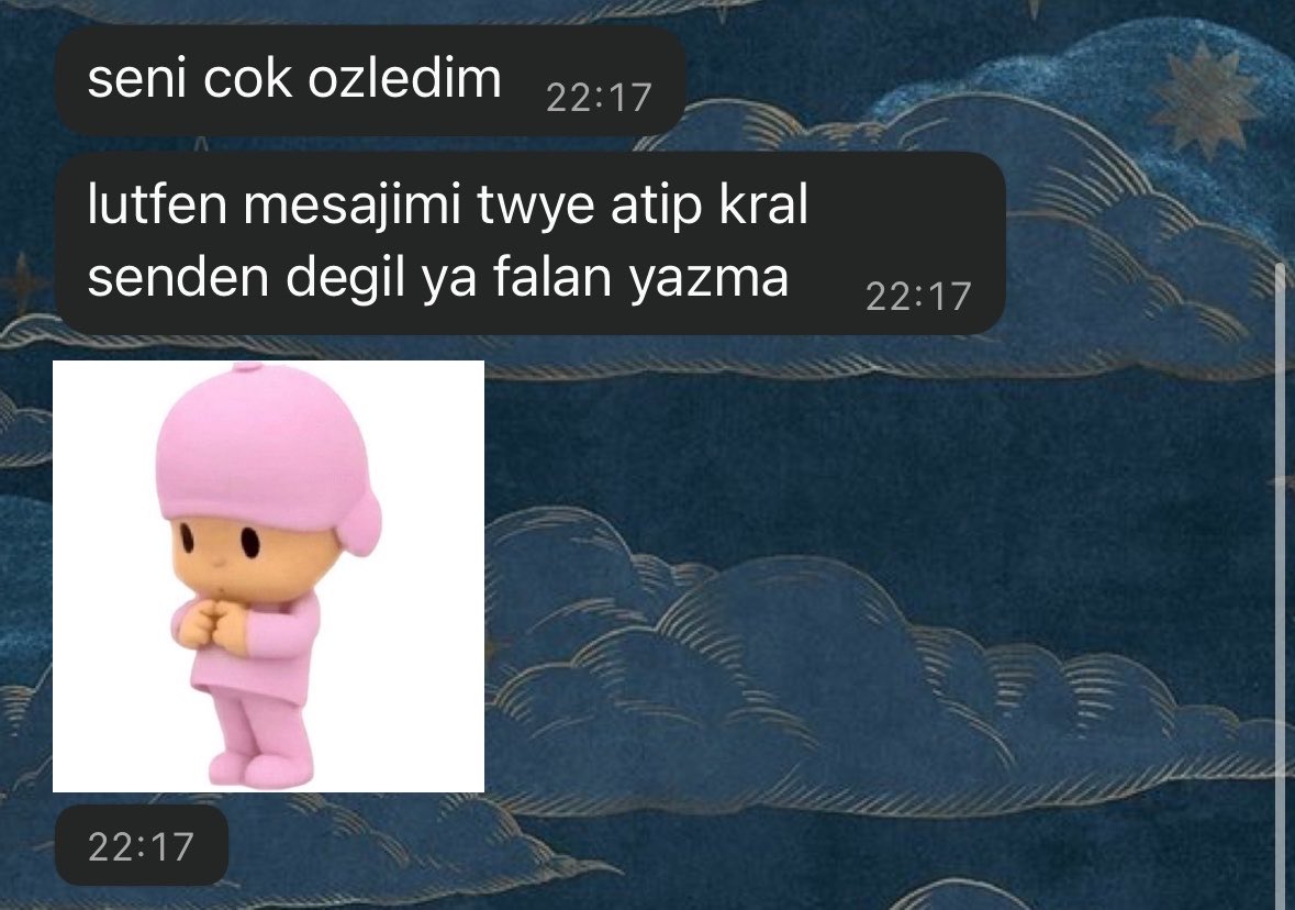 jepassera's tweet photo. kral senden degil ya https://t.co/A2xzsciqaU