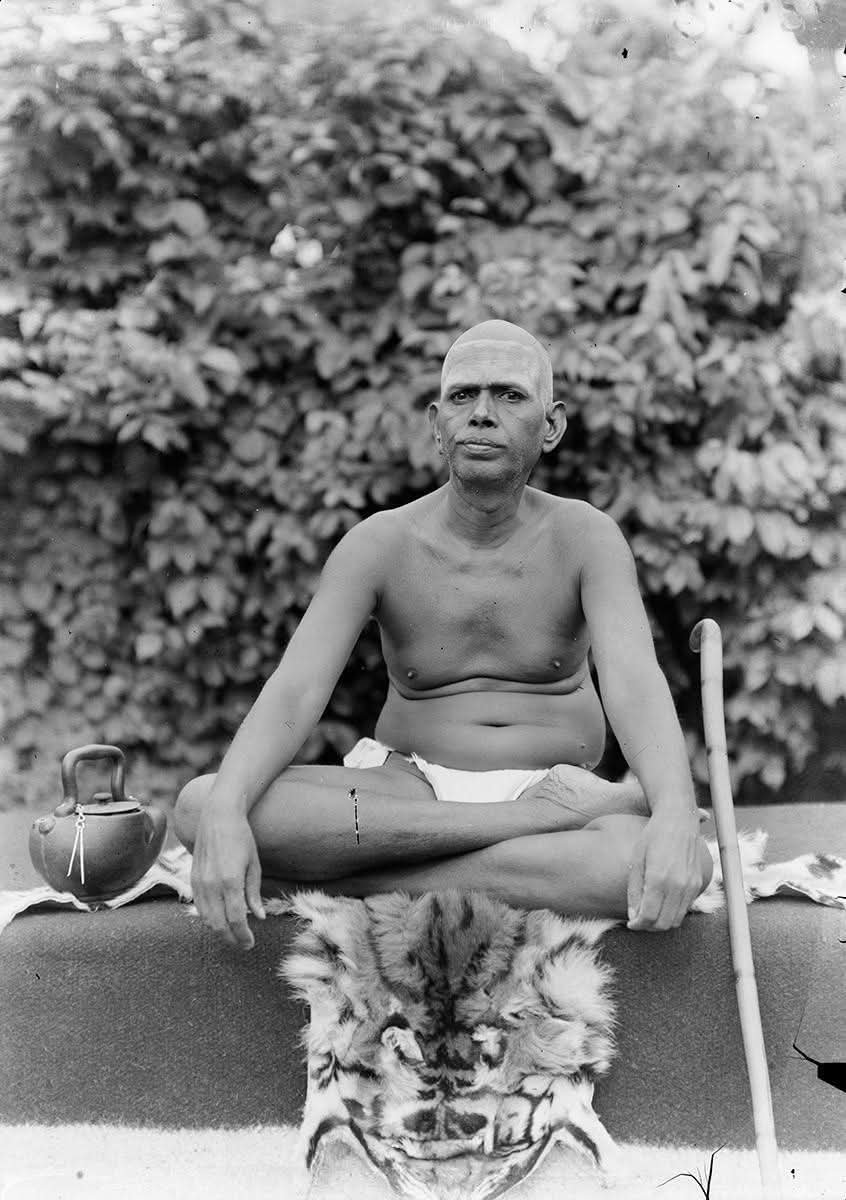 Searchof_WhoamI's tweet photo. Trying Since 1918

A doctor came to Bhagavan - Dr. Popatlal Lohara. He had studied scripture. He had visited over fifteen hundred saints and sages across the land.

He sat before Bhagavan and said, plainly:

"My mind cannot be made steady by any amount of effort have been trying-since 1918"

There was no judgment in the hall. Only stillness. Then Bhagavan quietly quoted from his own Upadesa Sara

"Continuous search for what the mind is results in its disappearance. That is the straight path."

The doctor asked: "How to search for the mind?"

Bhagavan replied:
"The mind is only a bundle of thoughts. The thoughts have their root in the 'I-thought'. 
Whoever investigates the origin of the 'I-thought' for him-the ego perishes. This is the true investigation. The true 'I' is then found-shining by itself."

To another who struggled, Bhagavan said:

"See to whom the thoughts arise. They will be found to arise after the 'I-thought'. Hold the :I-thought' - they subside. Trace back the source of the 'I-thought' . The Self alone will remain."

And in a moment of deep simplicity:

"The mind is a bundle of thoughts. The thoughts arise because there is a thinker. The thinker is the ego. The ego-if sought-will automatically vanish."

When someone saw only a blank in meditation and asked what to do-

Bhagavan asked back, very gently.

"Who sees the blank? You must be there. There is consciousness witnessing the blank.

Does it mean you must go deeper and deeper?
Yes. There is no moment when you are not."

Reflective Pointer : However long it has felt the one doing the trying is not who you are The one who remains when the trying stops-that xxx has never moved.
~
 Talks with Sri Ramana Maharshi -
Talk 222, Talk 266, Talk 347 & Talk 221