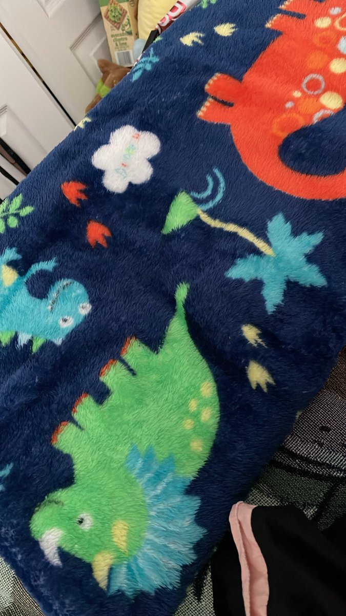 KactusKreeture's tweet photo. Found my blankie, I missed it so much. It went missing years ago. A cg got it for me https://t.co/DIiOI6m5VA