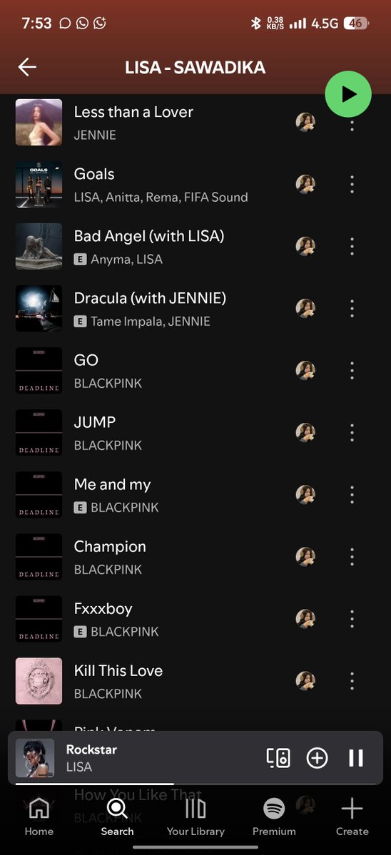 LisaBiasQueen's tweet photo. 🚨🚨🚨

#Lilies be guarded, DO NOT stream with blinks playlists on spotify or AM, I repeat DON'T stream with blinks playlist https://t.co/aI8mTi5Gz8
