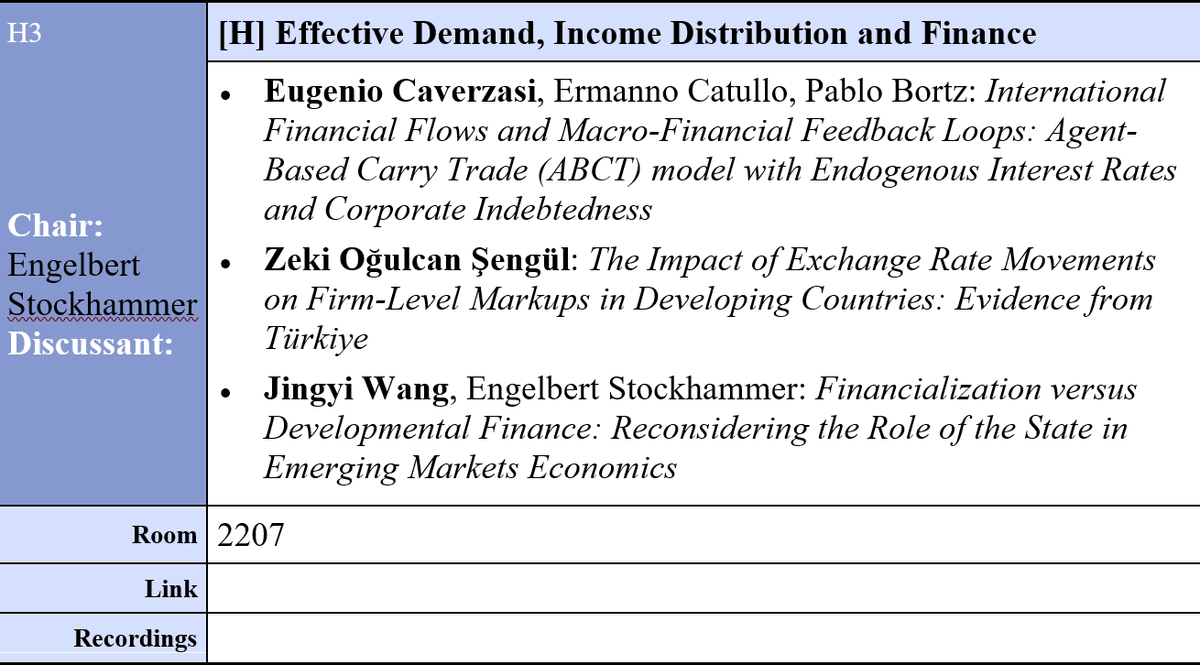 zosengul's tweet photo. I’ll be presenting my paper on exchange rate movements and firm-level markups in Türkiye at this year’s EAEPE Conference in Lausanne. Looking forward to sharing the results and getting some feedback! https://t.co/bpVRHixsJL
