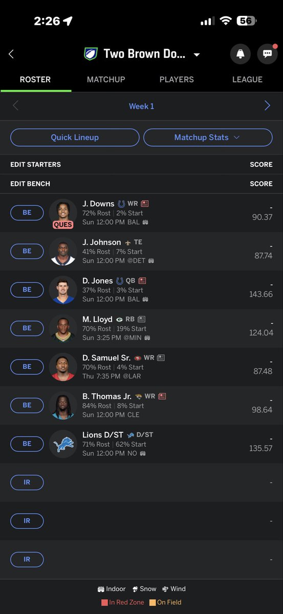 Boogie3721's tweet photo. Rate my fantasy team I can’t stop starring 🥰🥰🥰 

#Fantasy #Fantasyfootball #PFF https://t.co/3ozCTa8bdx