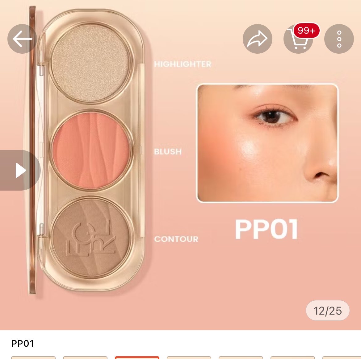 95_395's tweet photo. @pusikiciw @ohmy_beautybank hiii thankyou kaak, sorry baru jawab… bagian dalemnya aku pake seamakeup primrose dawn trs untuk bagian luarnya aku pake blush focallure yg 3 in 1 dan kadang dicampur sm blush emina cotton candy ya kaa🫰🏻🫰🏻 https://t.co/ATxCL8CQnm