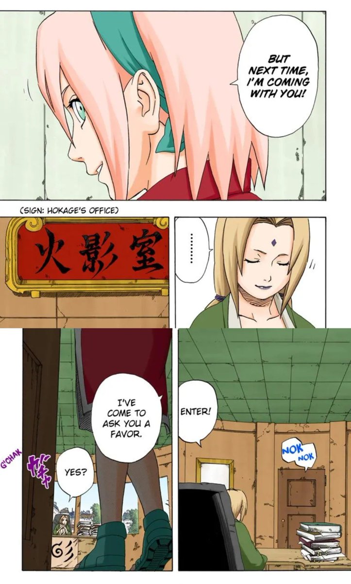 himekuraism's tweet photo. ugh, this chain of events triggering sakura's apprenticeship with tsunade, i love it https://t.co/EuQ7dyVjiK
