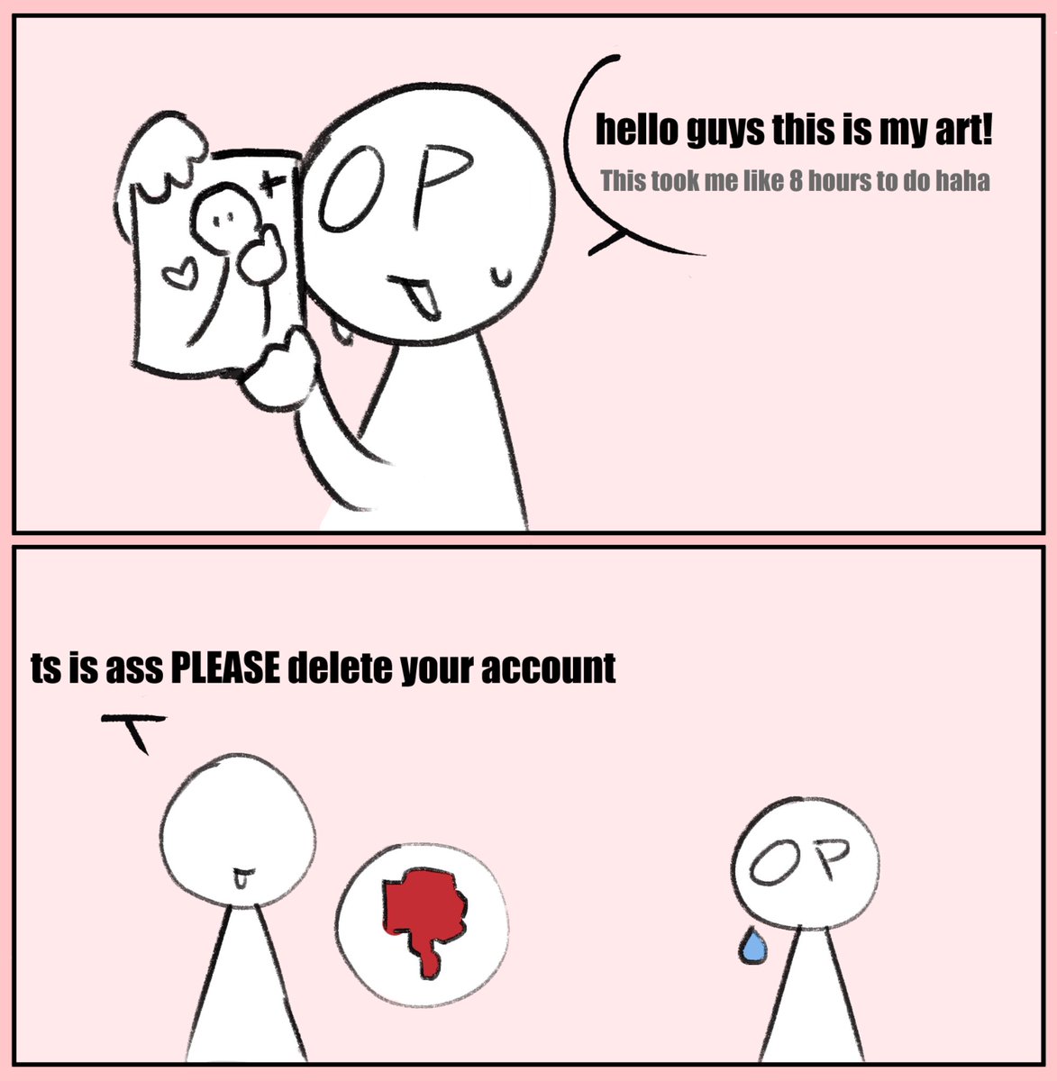 glassbeetles_'s tweet photo. why does it feel like this is gonna happen when i post my art anywhere https://t.co/uNQ1LctJkB